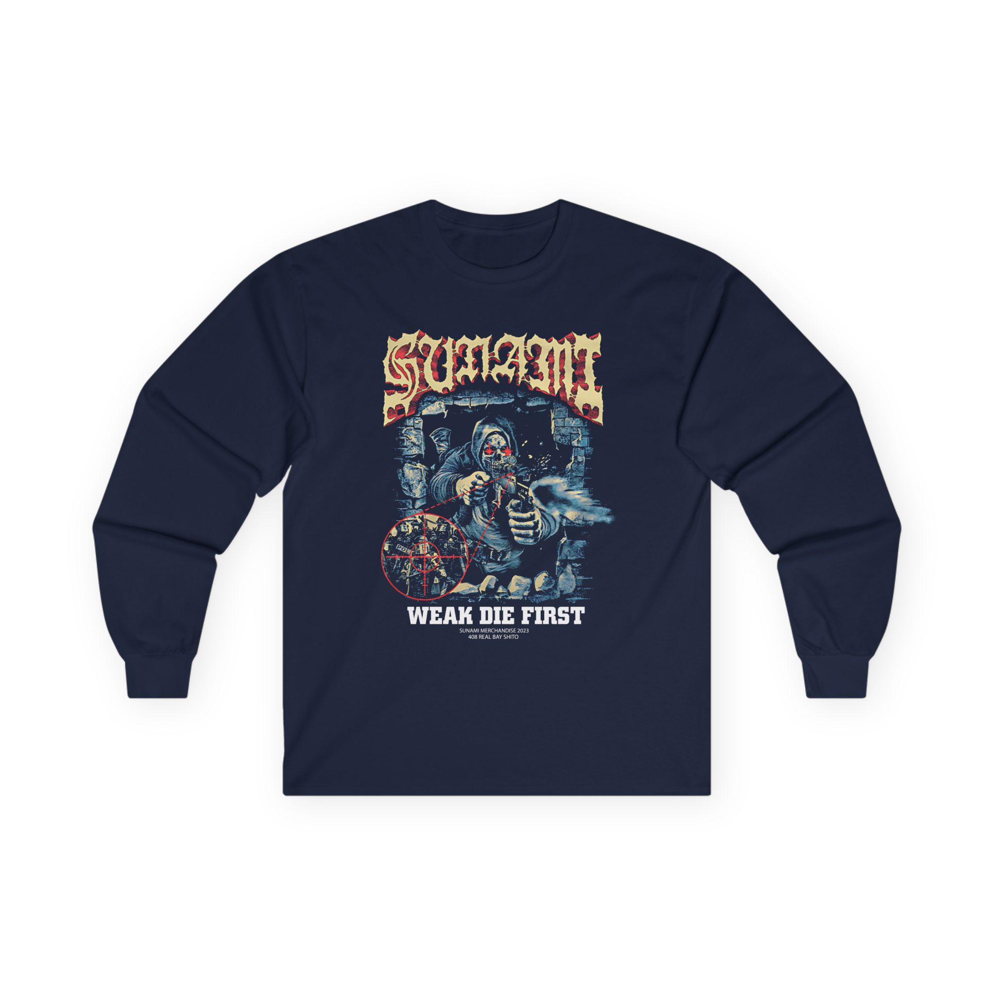 Sunami Shooter Unisex Ultra Cotton Long Sleeve Tee