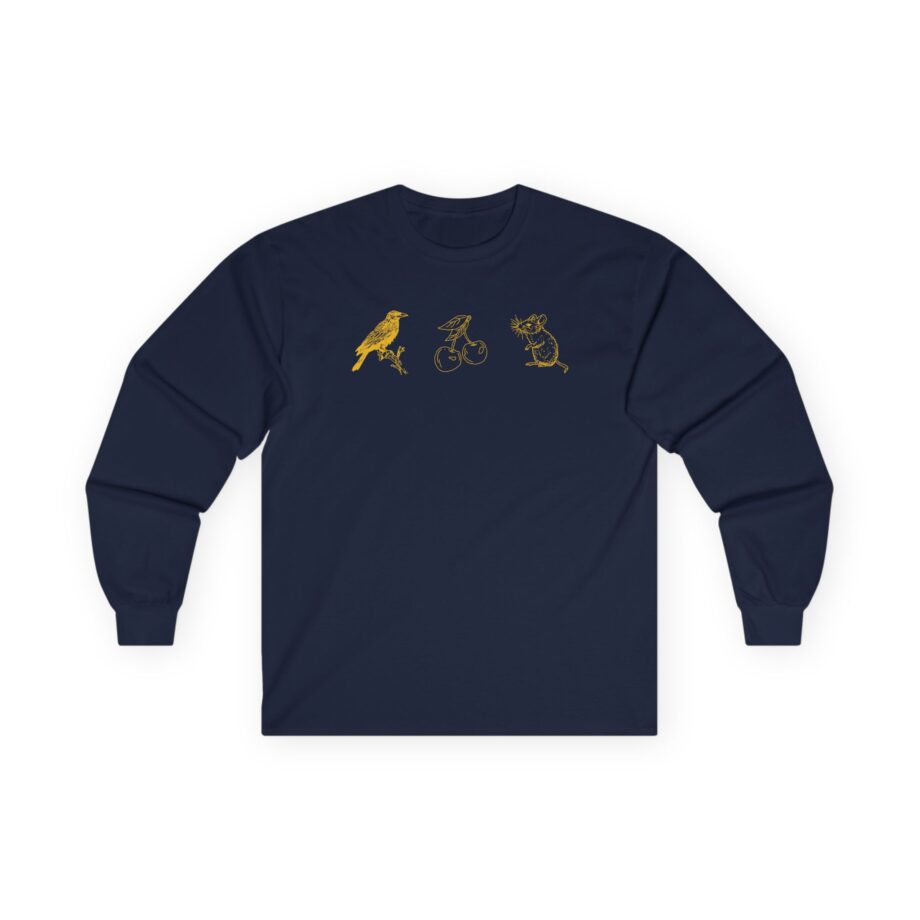 Armchair Expert Crow Cherry Mouse Unisex Ultra Cotton Long Sleeve Tee