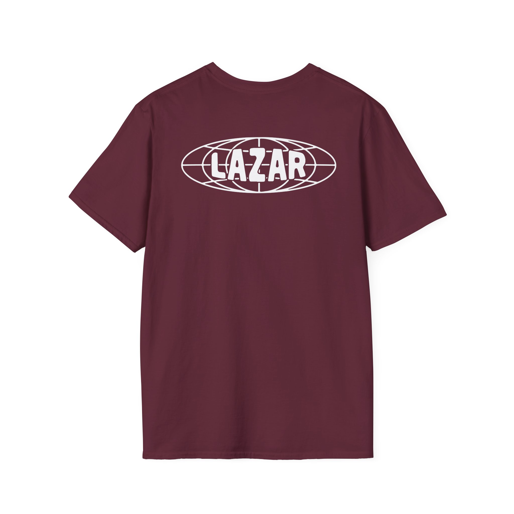 Lazarbeam Globe Indigo Unisex Softstyle T-Shirt