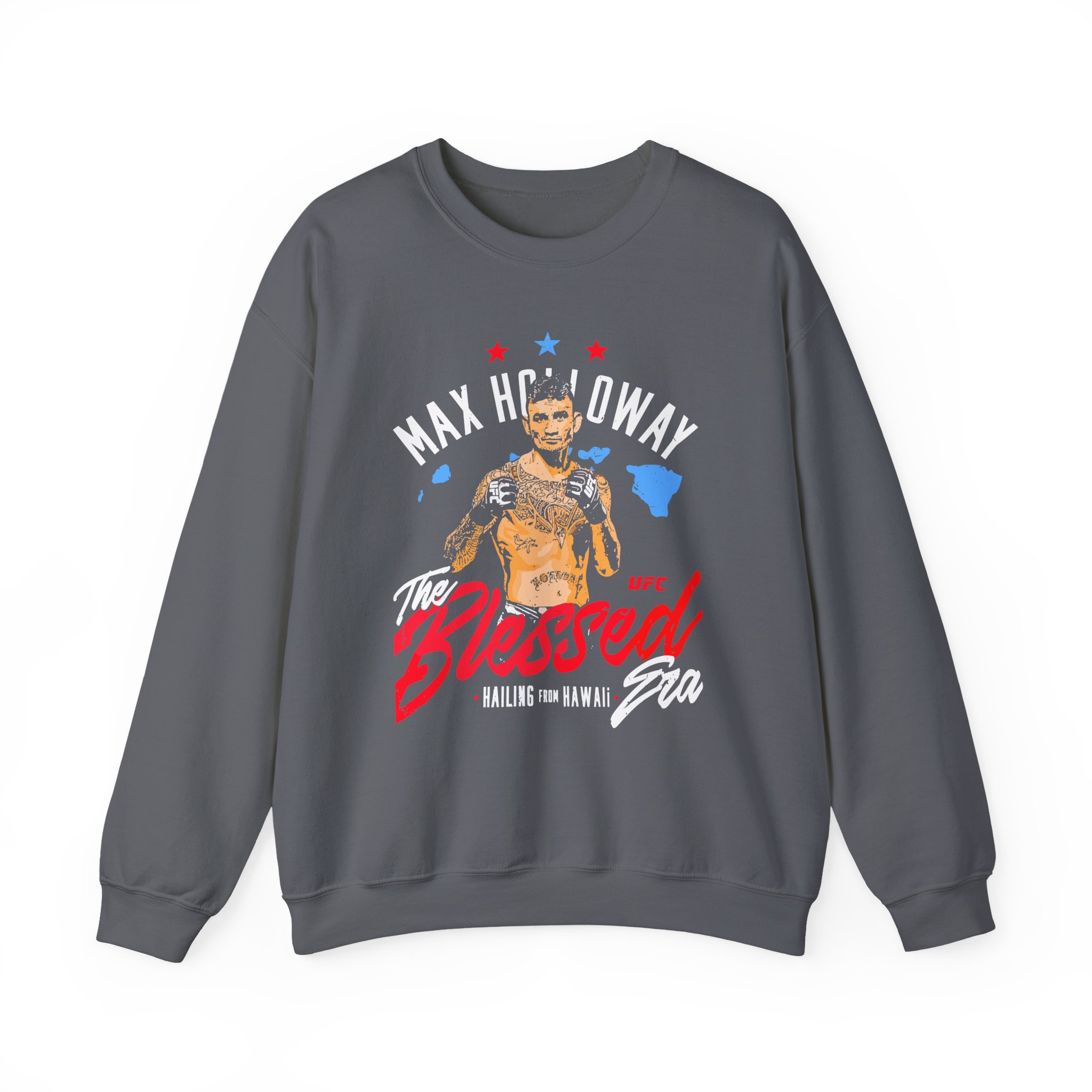 Max Holloway Blessed Unisex Heavy Blendâ„¢ Crewneck Sweatshirt