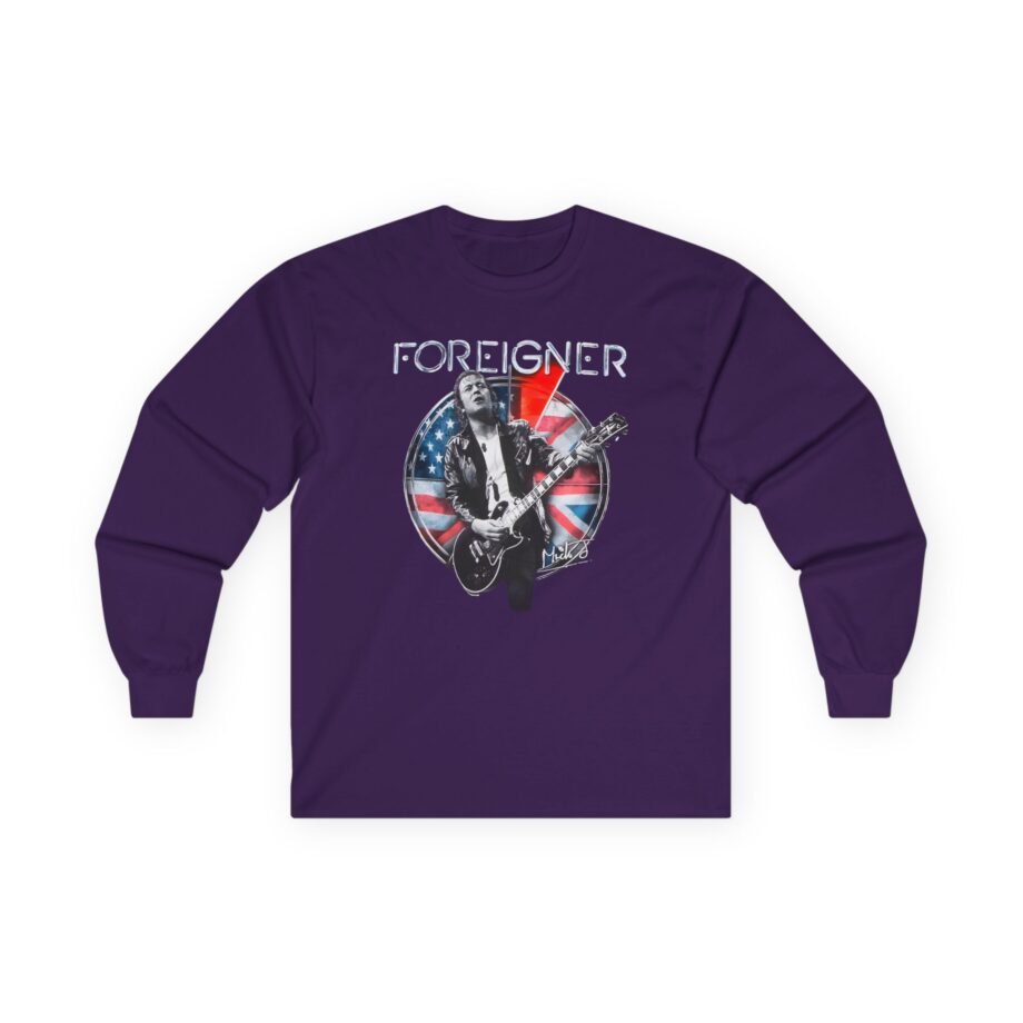 Foreigner Mick Jones Unisex Ultra Cotton Long Sleeve Tee
