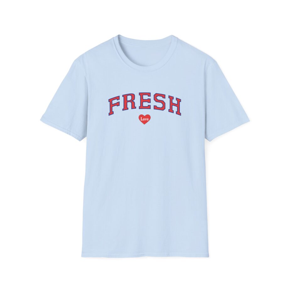 Fresh Love Heart Unisex Softstyle T-Shirt