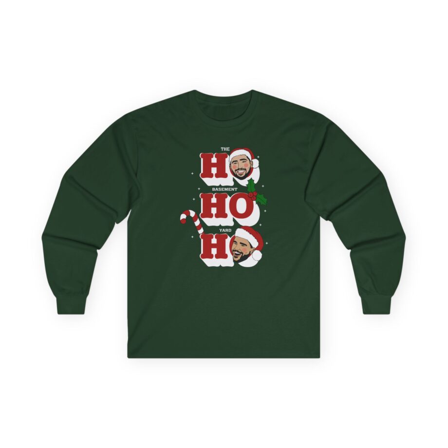 Ho Ho Ho Basement Yard Unisex Ultra Cotton Long Sleeve Tee