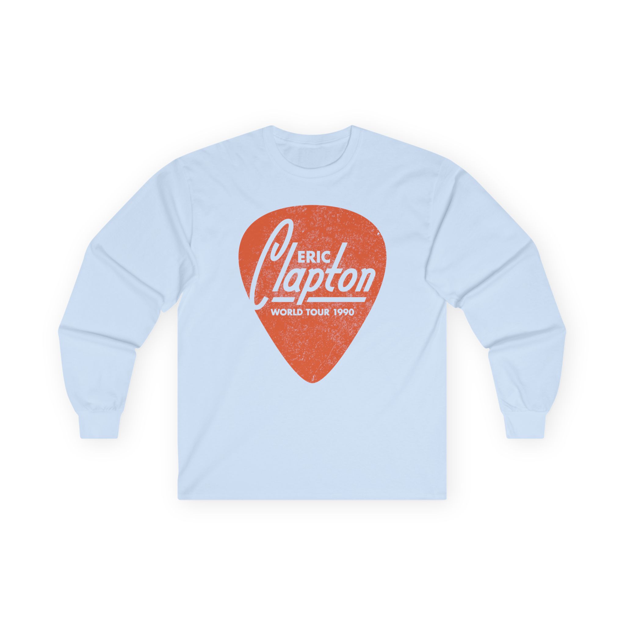 Eric Clapton Guitar Pick Unisex Ultra Cotton Long Sleeve Tee