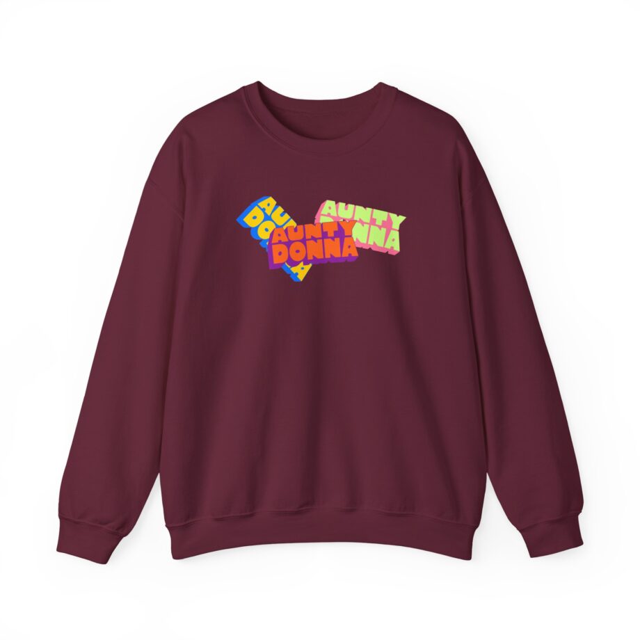 Aunty Donna Three Logo Unisex Heavy Blend™ Crewneck Sweatshirt