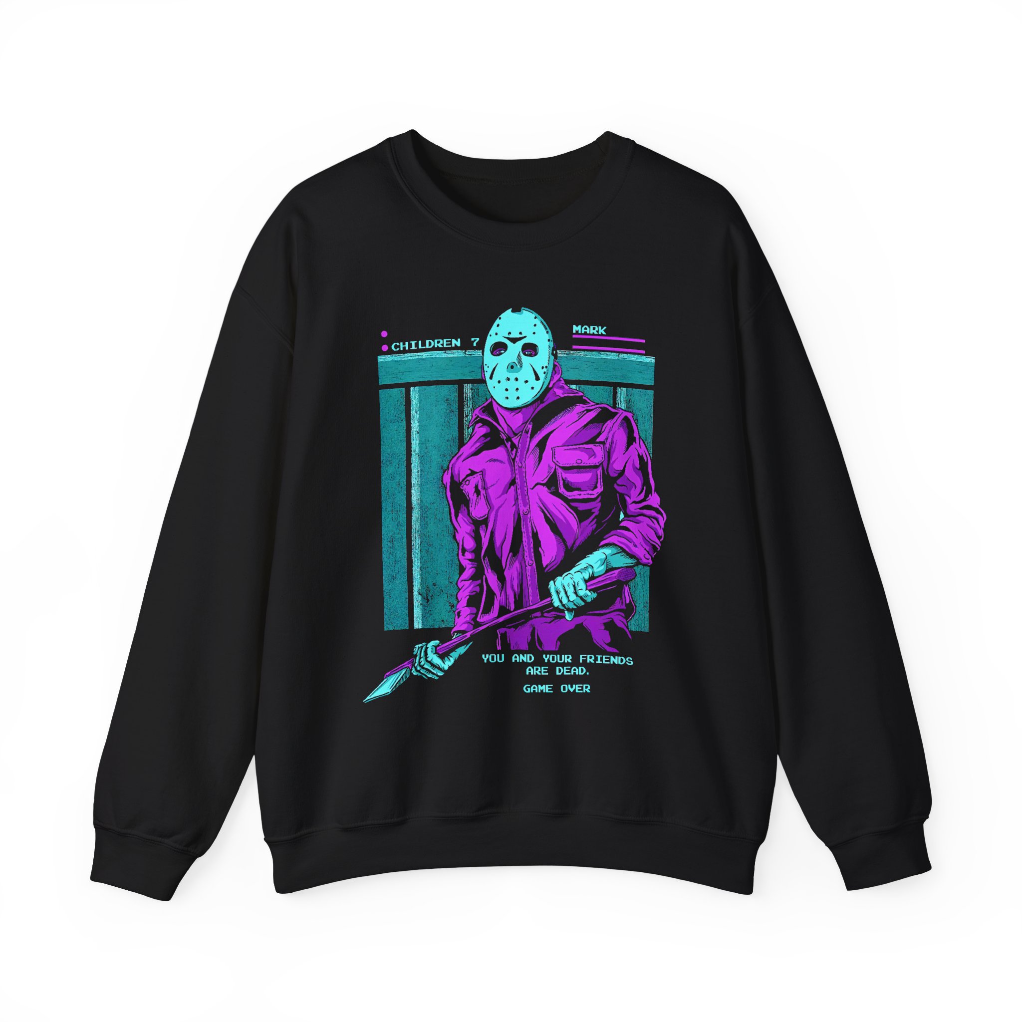 Dashiexp You and Your Friends Are Dead Game Over Unisex Heavy Blendâ„¢ Crewneck Sweatshirt