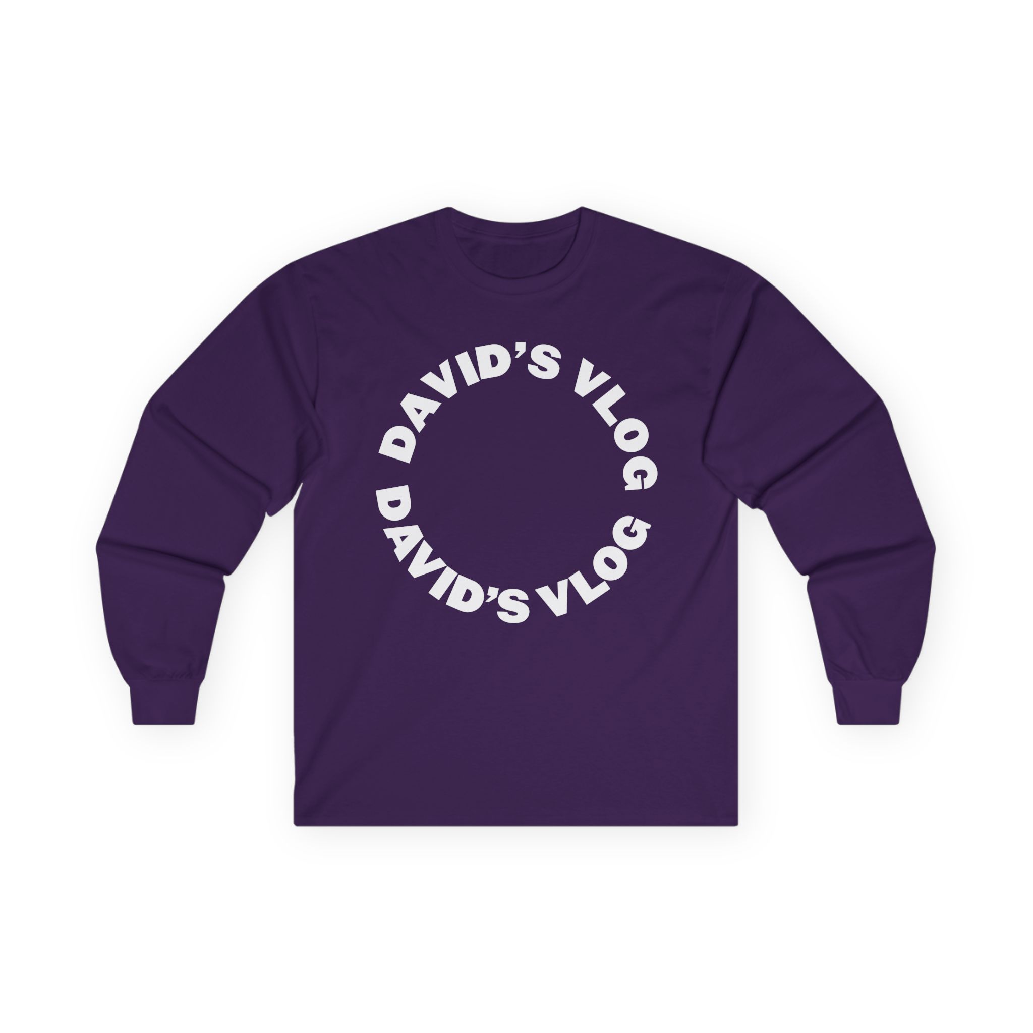 David Dobrik  David's Vlog Unisex Ultra Cotton Long Sleeve Tee