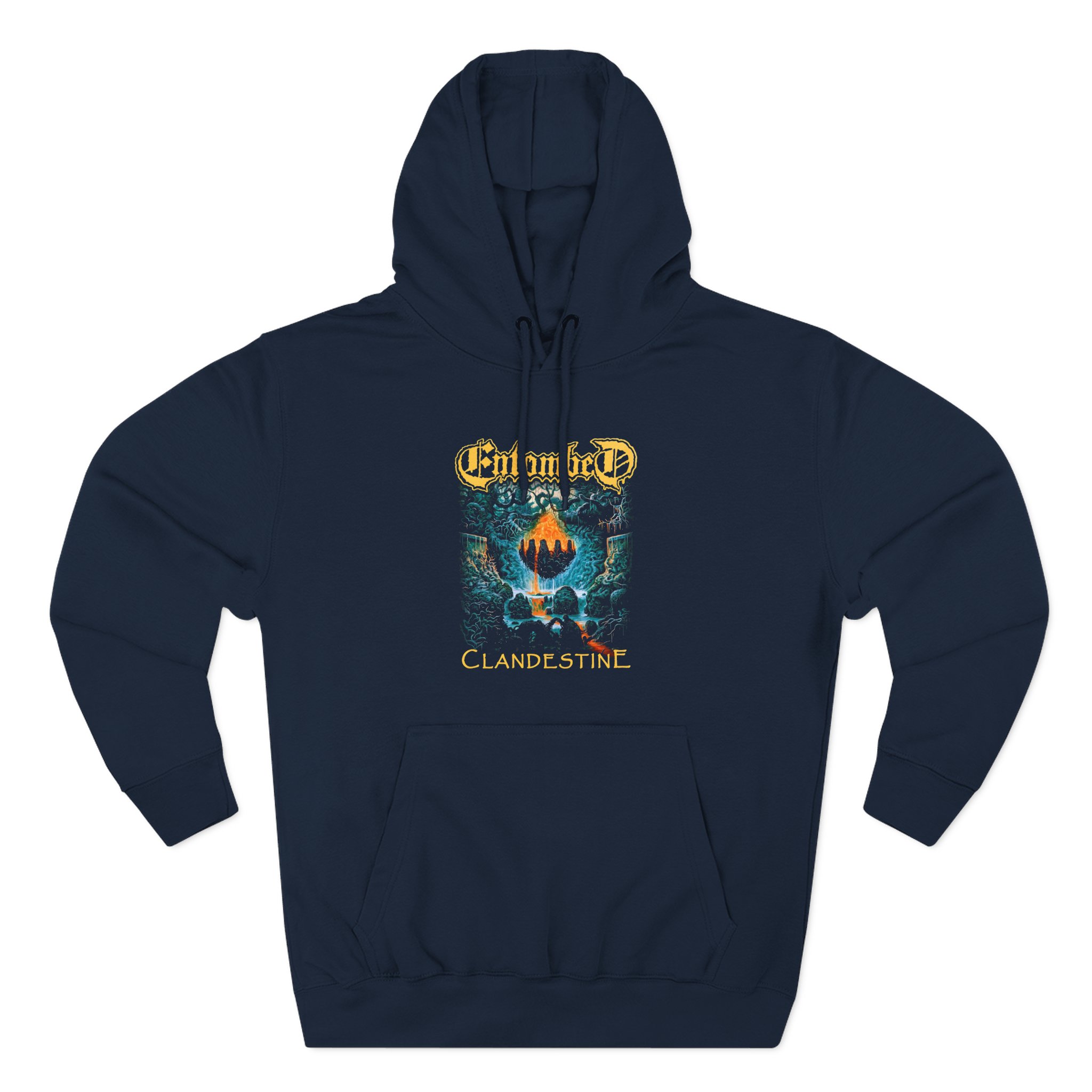 Entombed Clandestine Live Three-Panel Fleece Hoodie