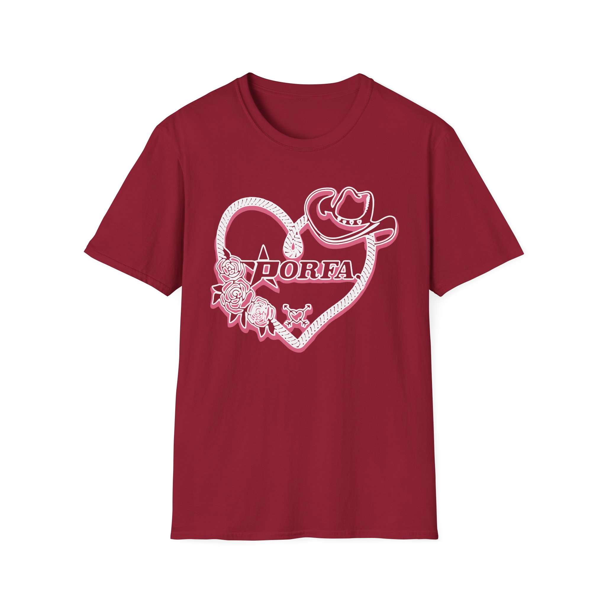 Porfa Love Lasso Unisex Softstyle T-Shirt