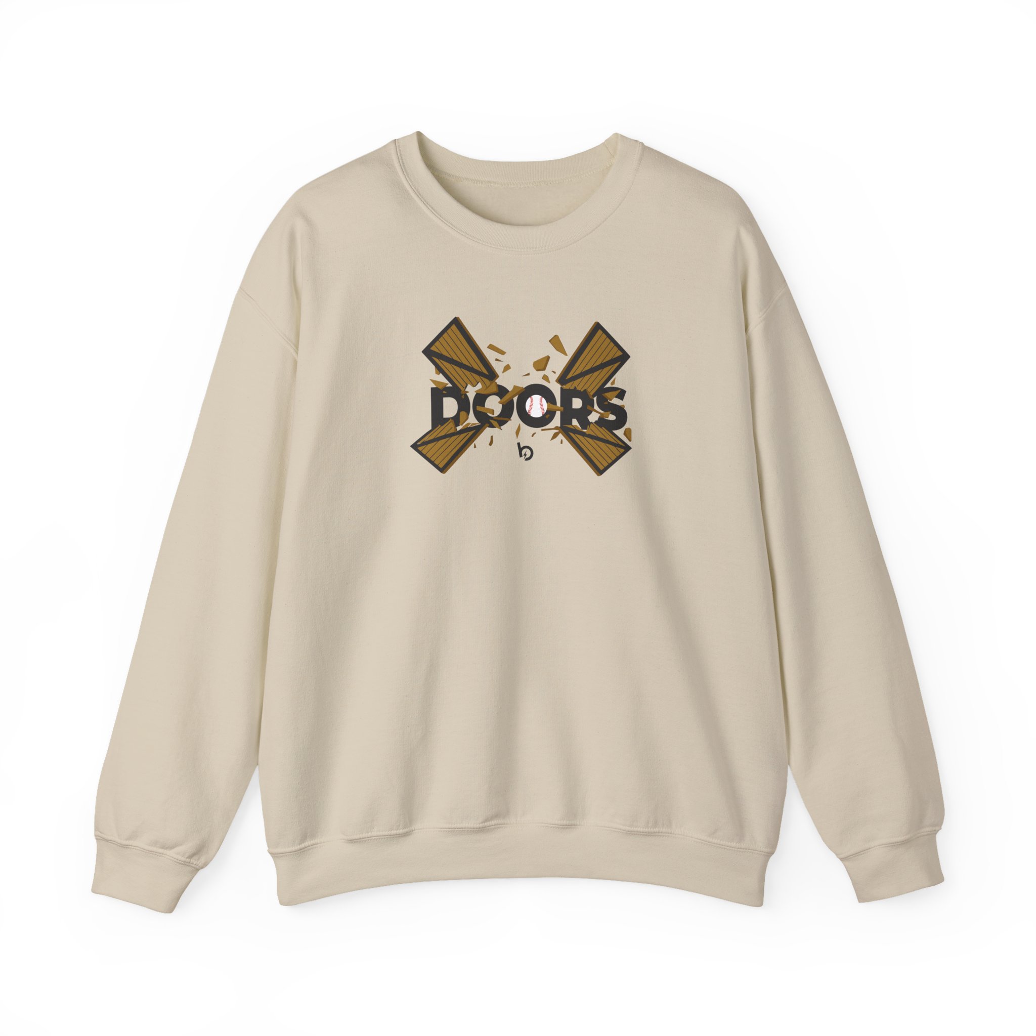 Trevor Bauer Doors Unisex Heavy Blendâ„¢ Crewneck Sweatshirt