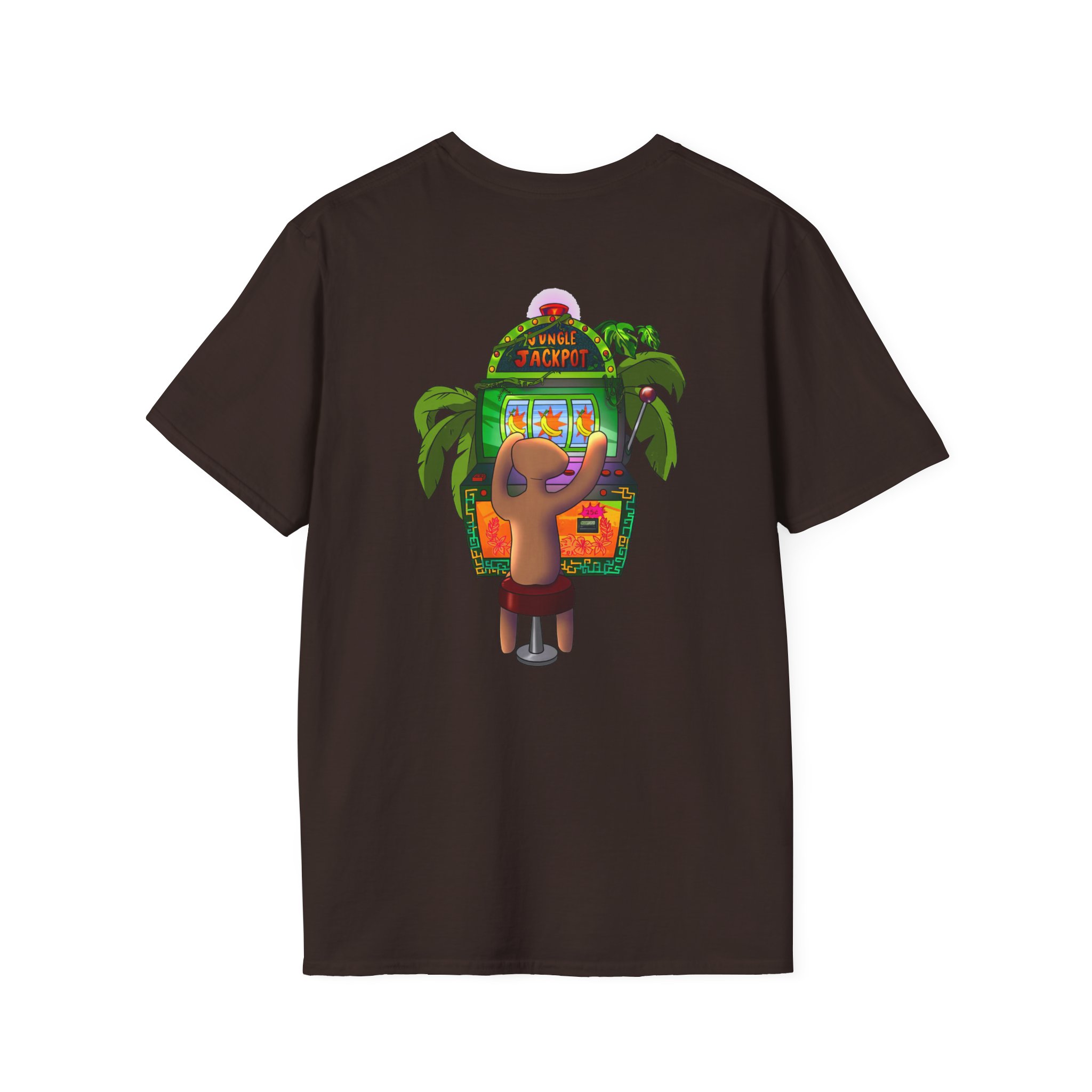 Spoonkid Jungle Jackpot Unisex Softstyle T-Shirt