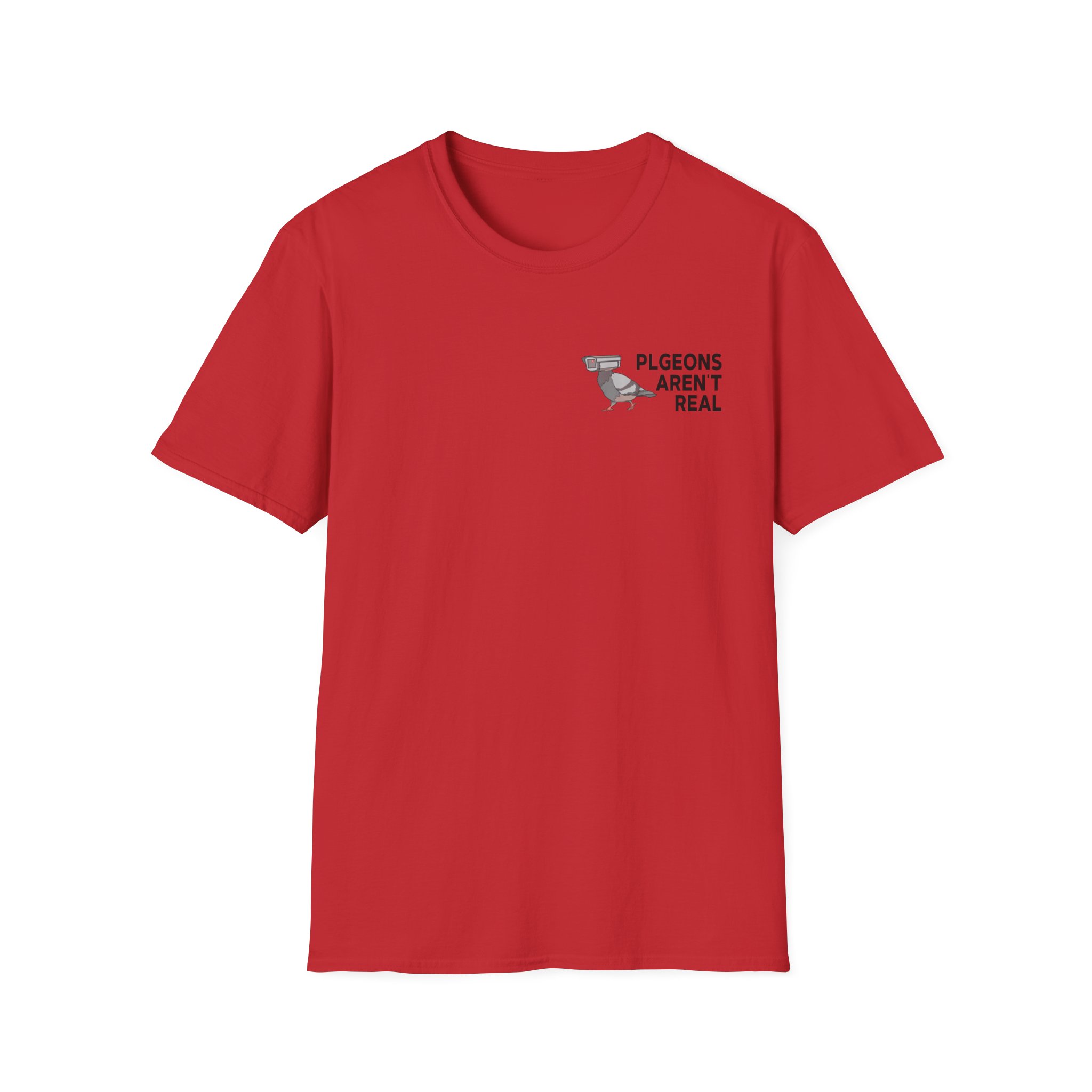 Birds Arent Real Unisex Softstyle T-Shirt