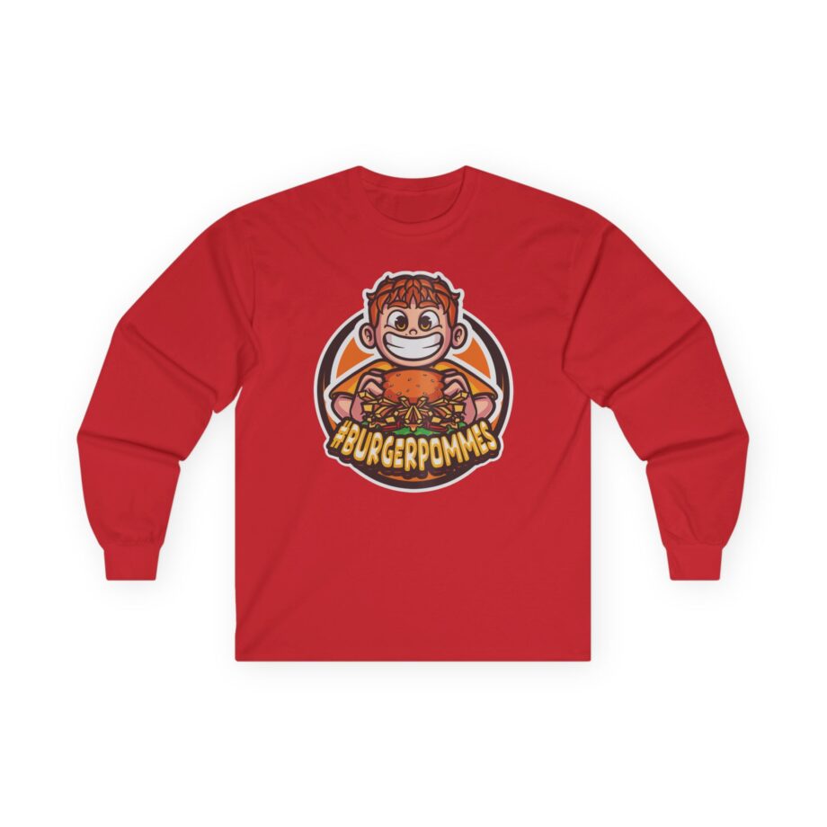 Burger Pommes Unisex Ultra Cotton Long Sleeve Tee