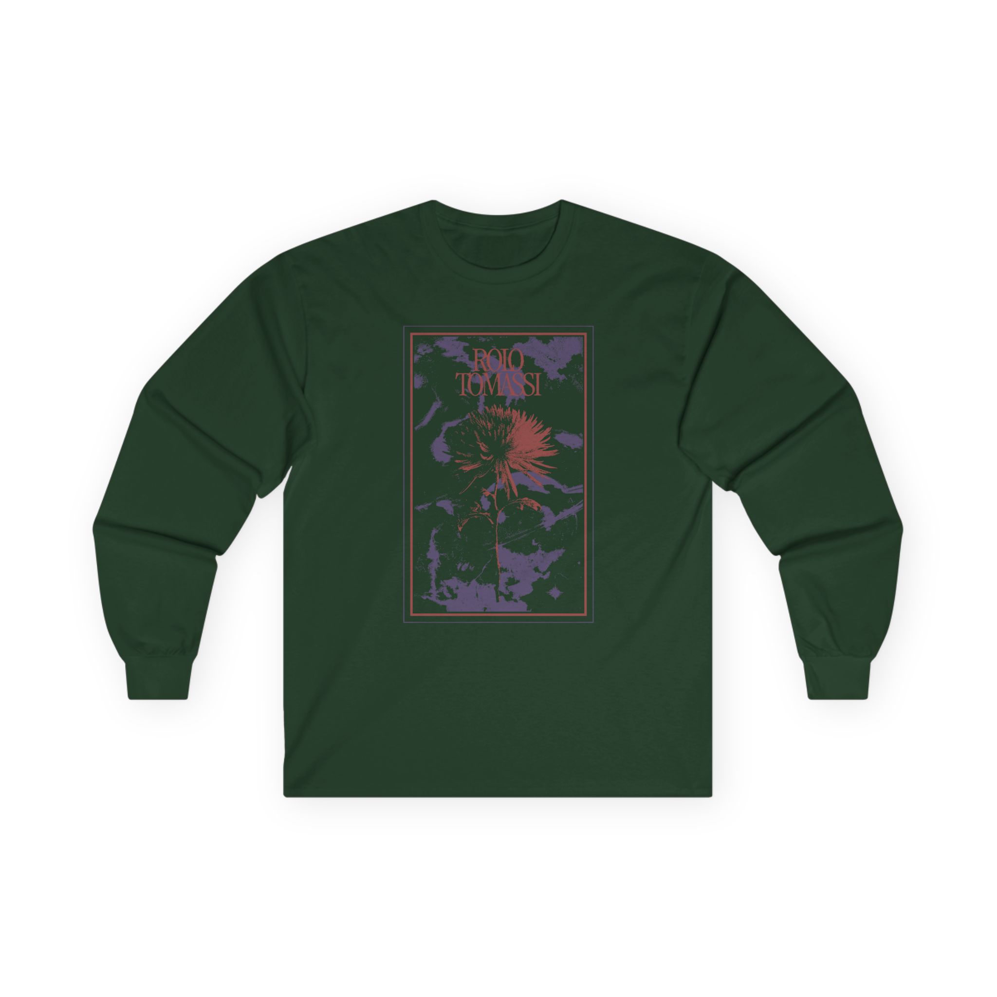 Rolo Tomassi Flower Face Unisex Ultra Cotton Long Sleeve Tee