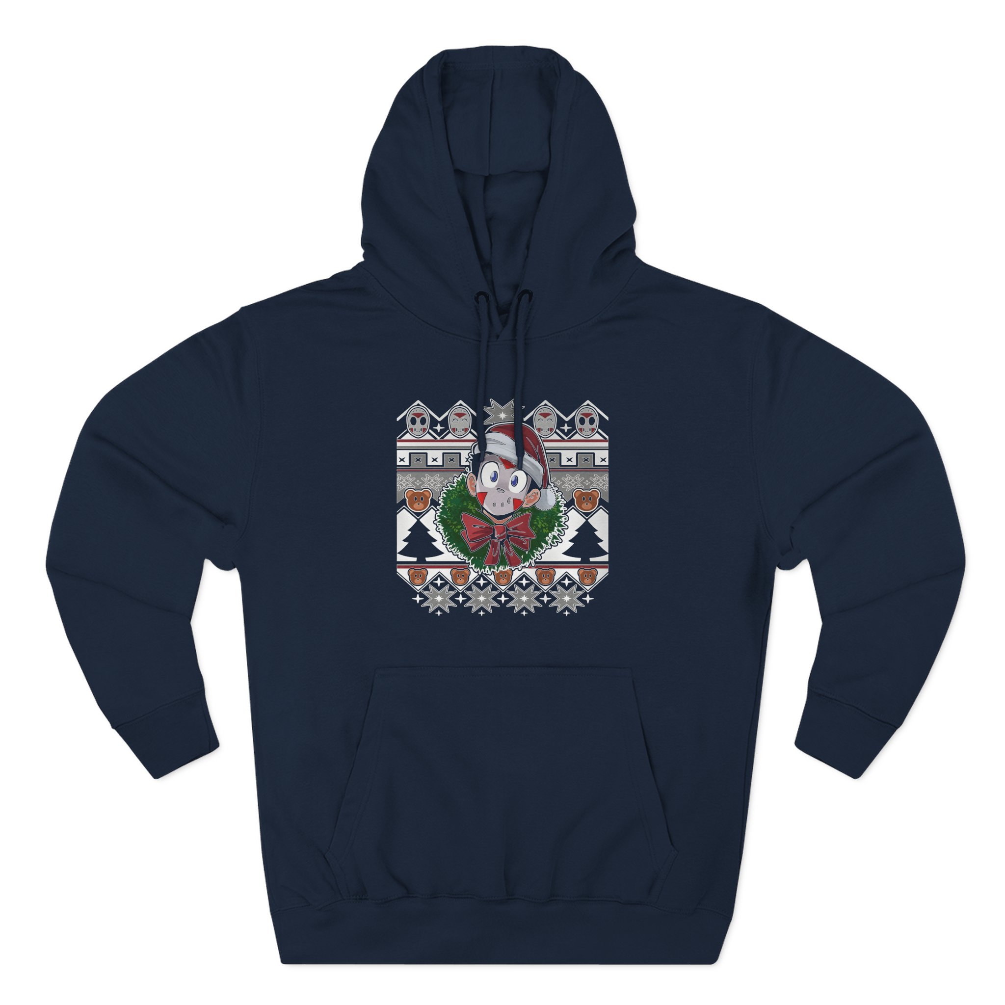 H2odelirious Christmas Three-Panel Fleece Hoodie