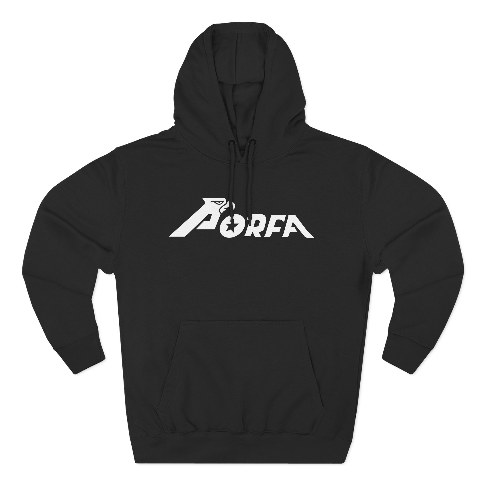 Porfa Three-Panel Fleece Hoodie