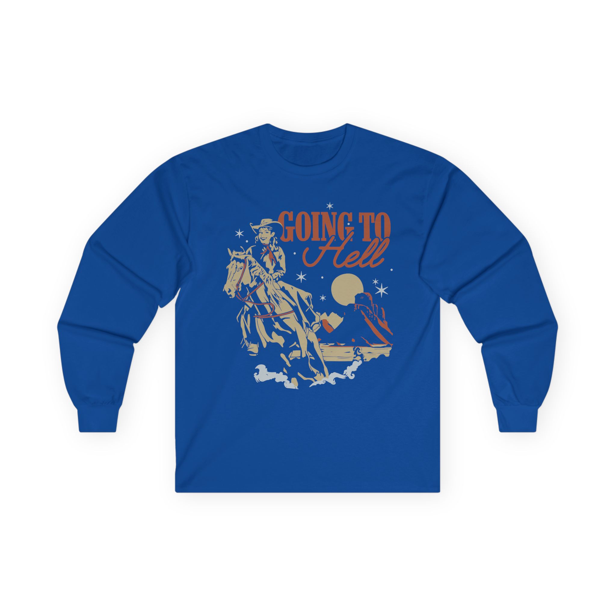 Kallmekris Going to Hell Unisex Ultra Cotton Long Sleeve Tee
