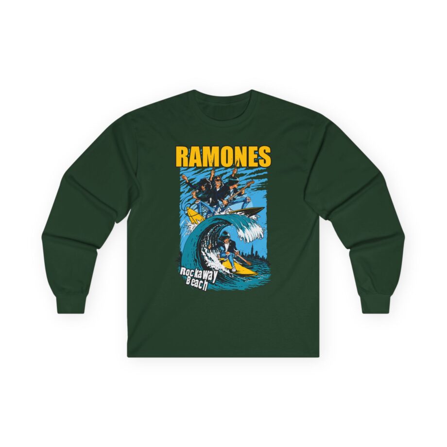 Ramones Rockaway Beach Unisex Ultra Cotton Long Sleeve Tee