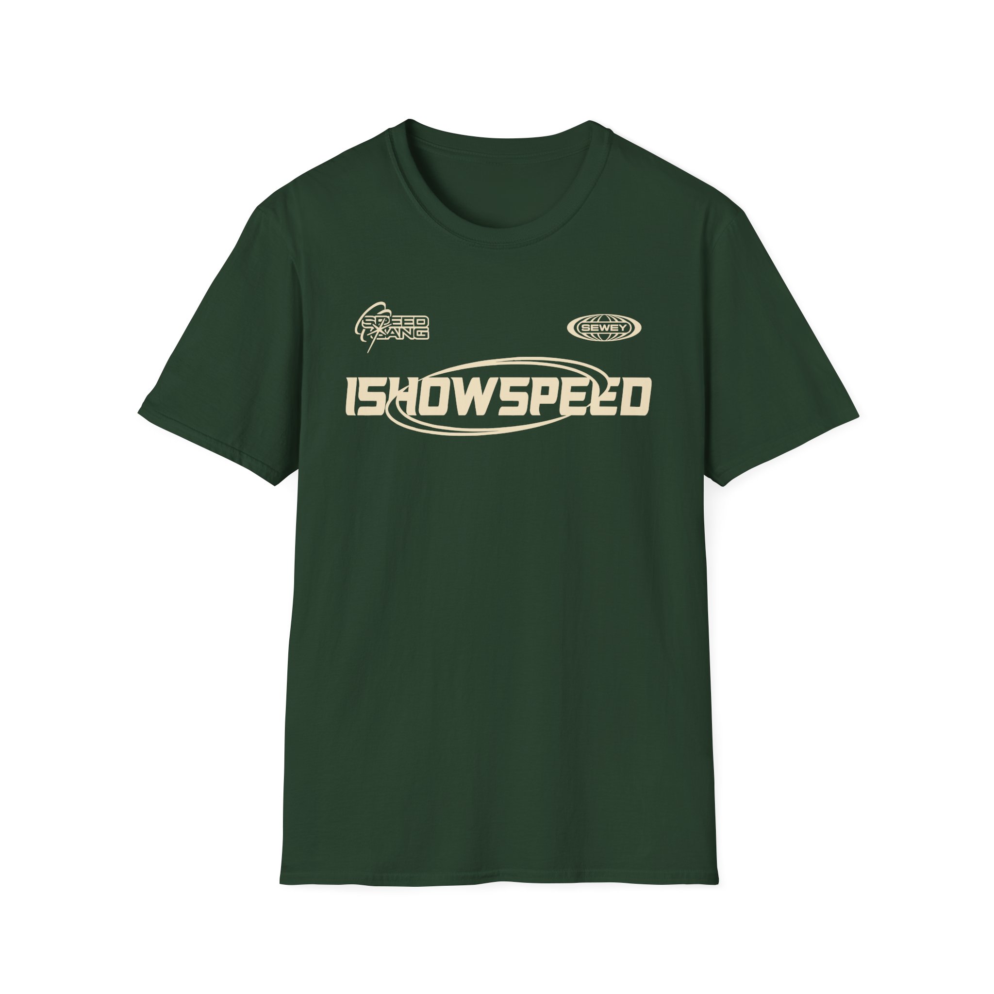 Ishowspeed Racing Royal Unisex Softstyle T-Shirt