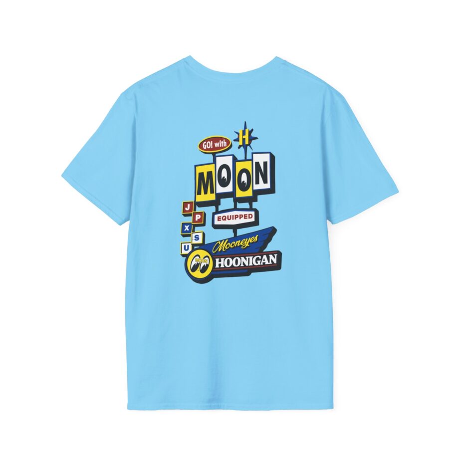 Hoonigan X Mooneyes Moonmotel Unisex Softstyle T-Shirt