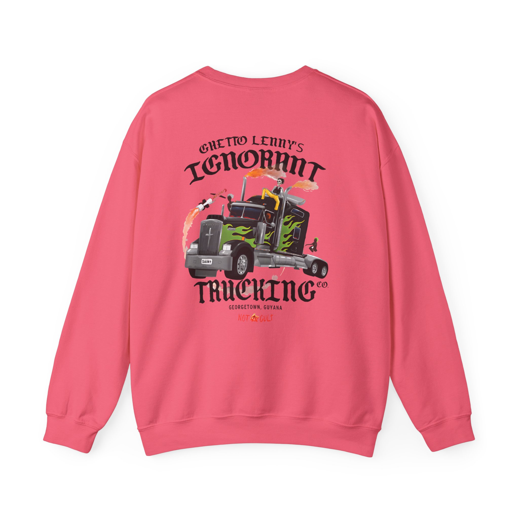 Saint Jhn Ghetto Lenny's Trucking Co. Unisex Heavy Blendâ„¢ Crewneck Sweatshirt