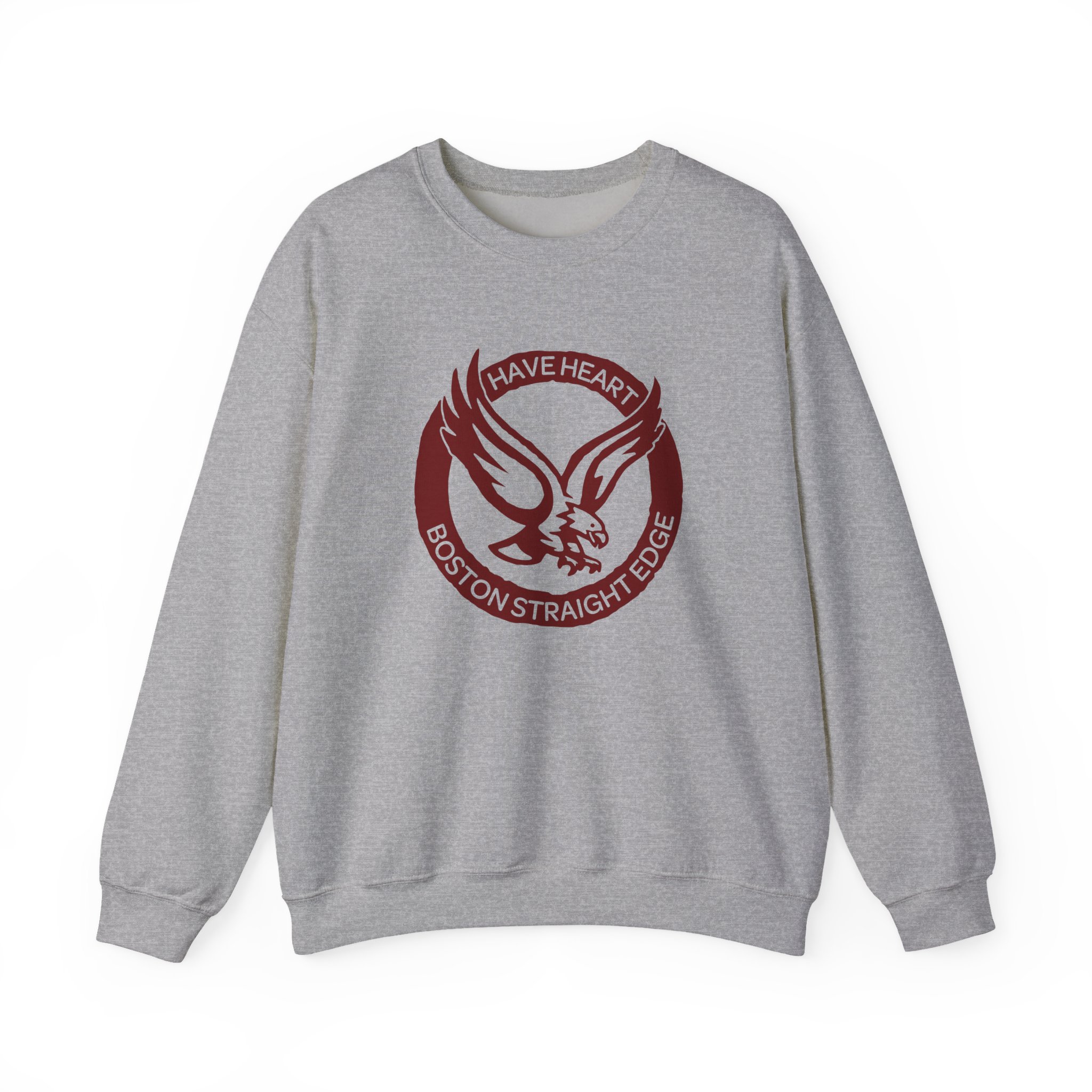 Have Heart Boston Straight Edge Unisex Heavy Blendâ„¢ Crewneck Sweatshirt
