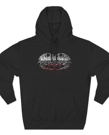 Boundaries Mourn Three-Panel Fleece Hoodie