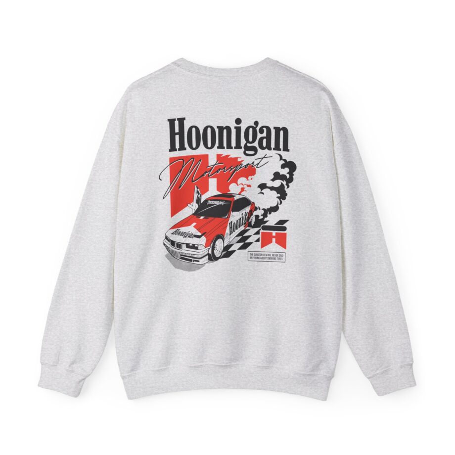 Ken Block Hoonigan Burnout Team  Unisex Heavy Blend™ Crewneck Sweatshirt