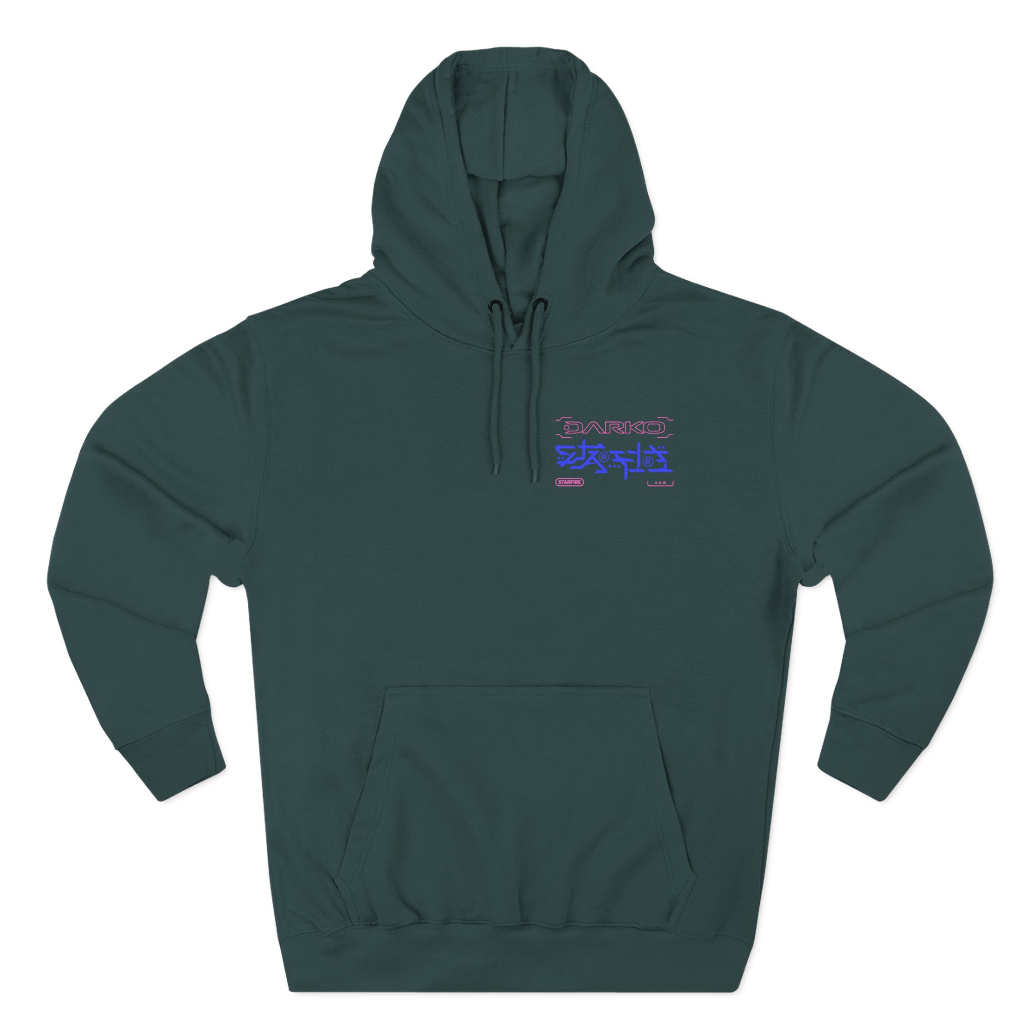 Darko Starfire Three-Panel Fleece Hoodie