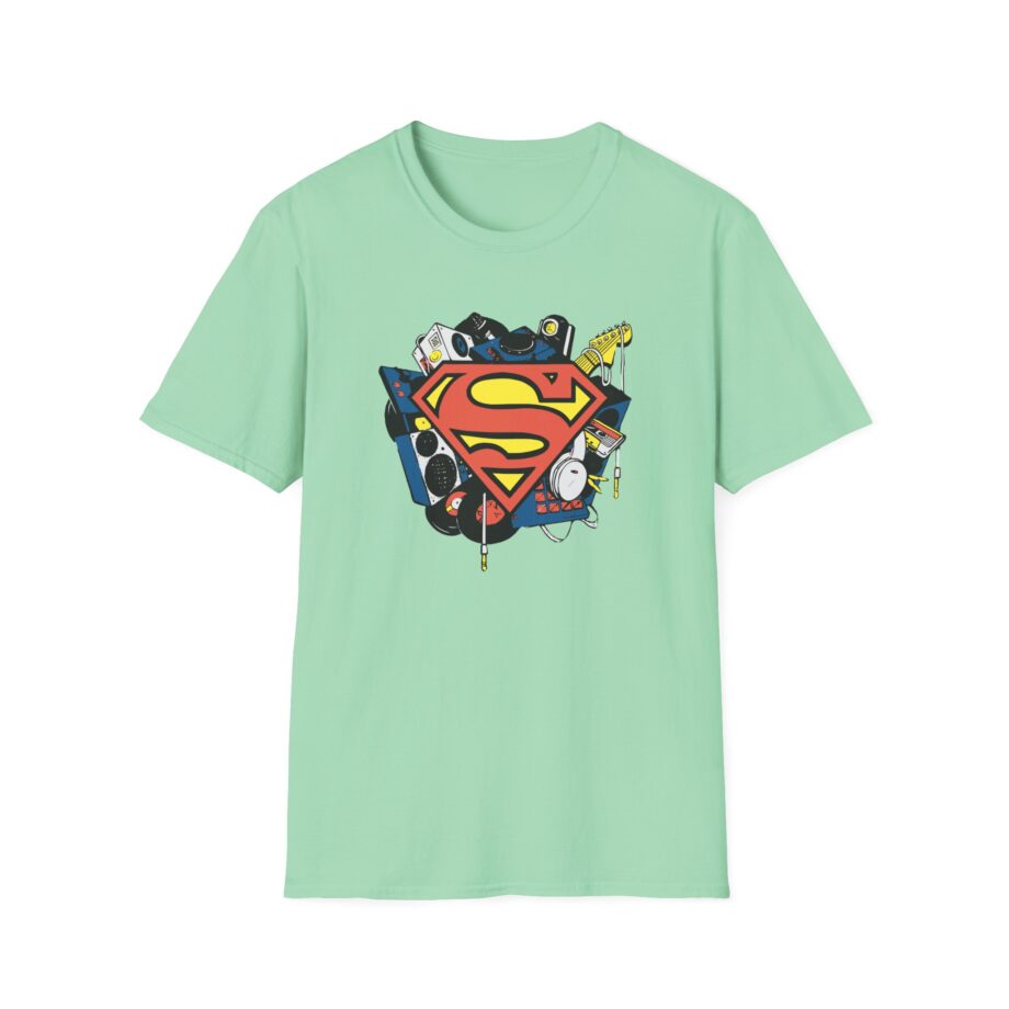 Kaskade X Superman Musician Unisex Softstyle T-Shirt