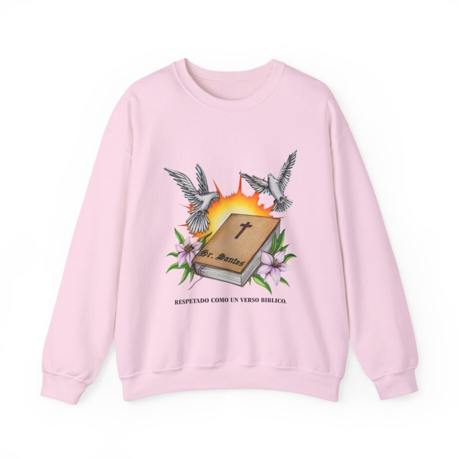 Arcangel Respira Como Un Verso Biblico Unisex Heavy Blend™ Crewneck Sweatshirt