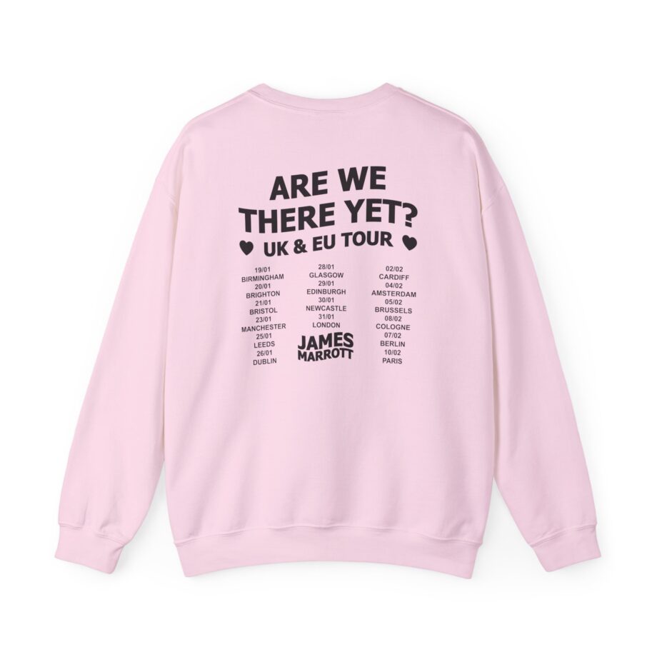 James Marriott 2024 Tour Logo Unisex Heavy Blend™ Crewneck Sweatshirt