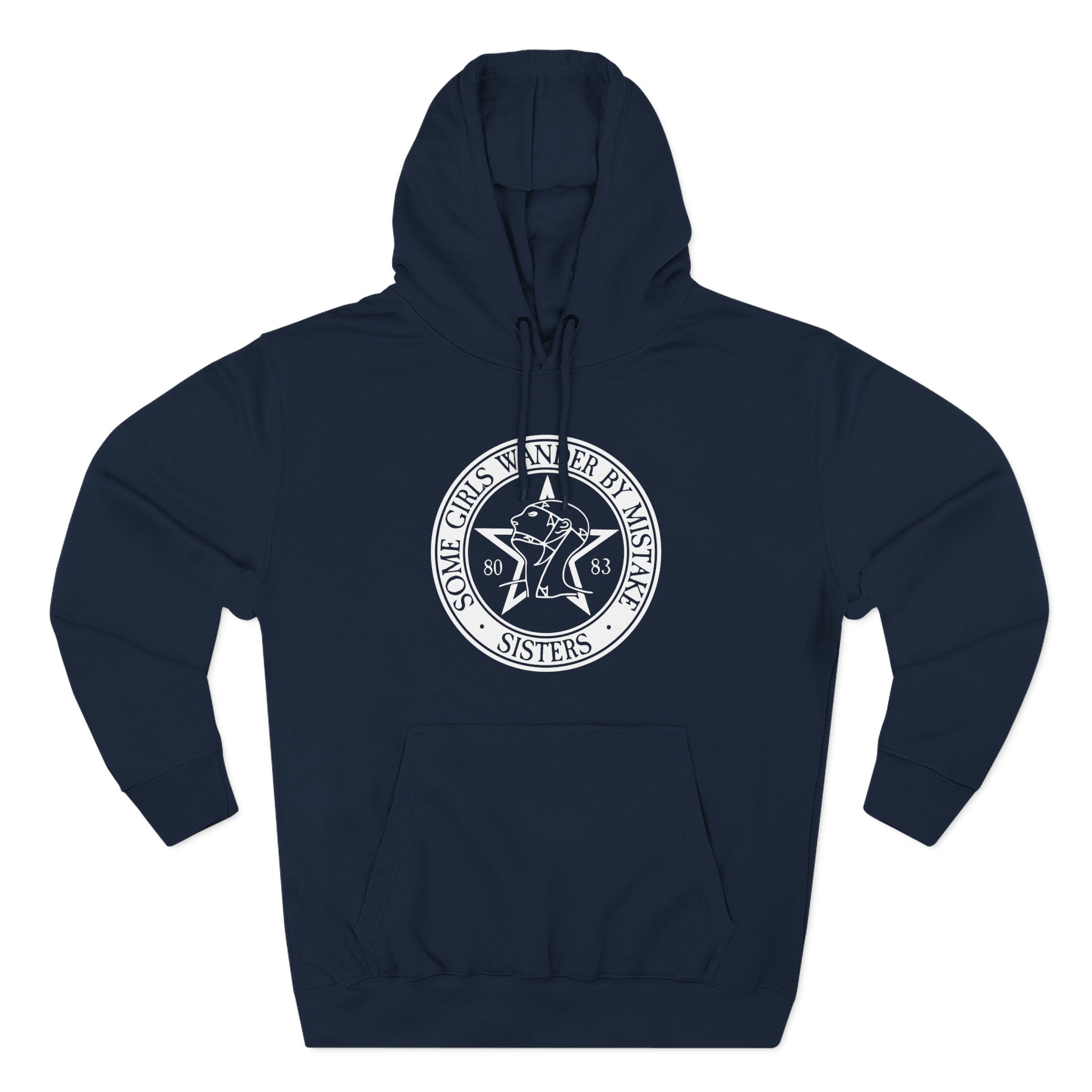 The Sisters Of Mercy, The - Some Girls Wander By Mistake Three-Panel Fleece Hoodie