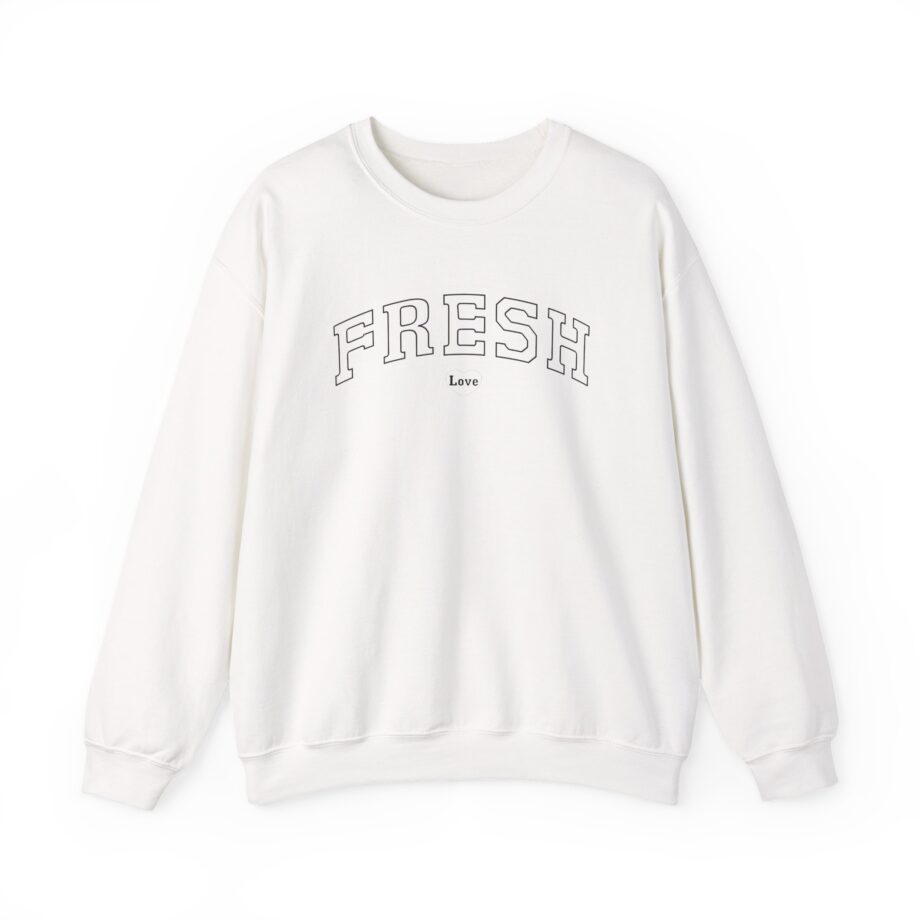 Fresh Love Varsity Unisex Heavy Blend™ Crewneck Sweatshirt