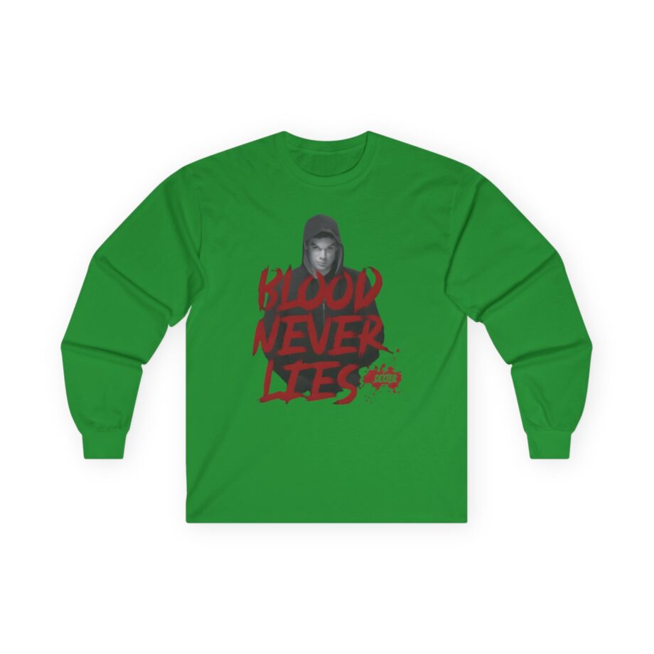 Dexter Blood Never Lies Unisex Ultra Cotton Long Sleeve Tee