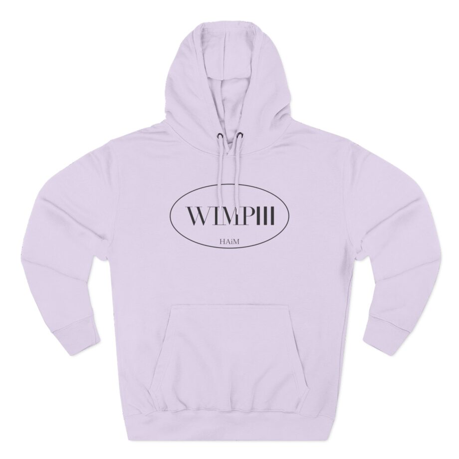 Haim Wimpiii  Three-Panel Fleece Hoodie