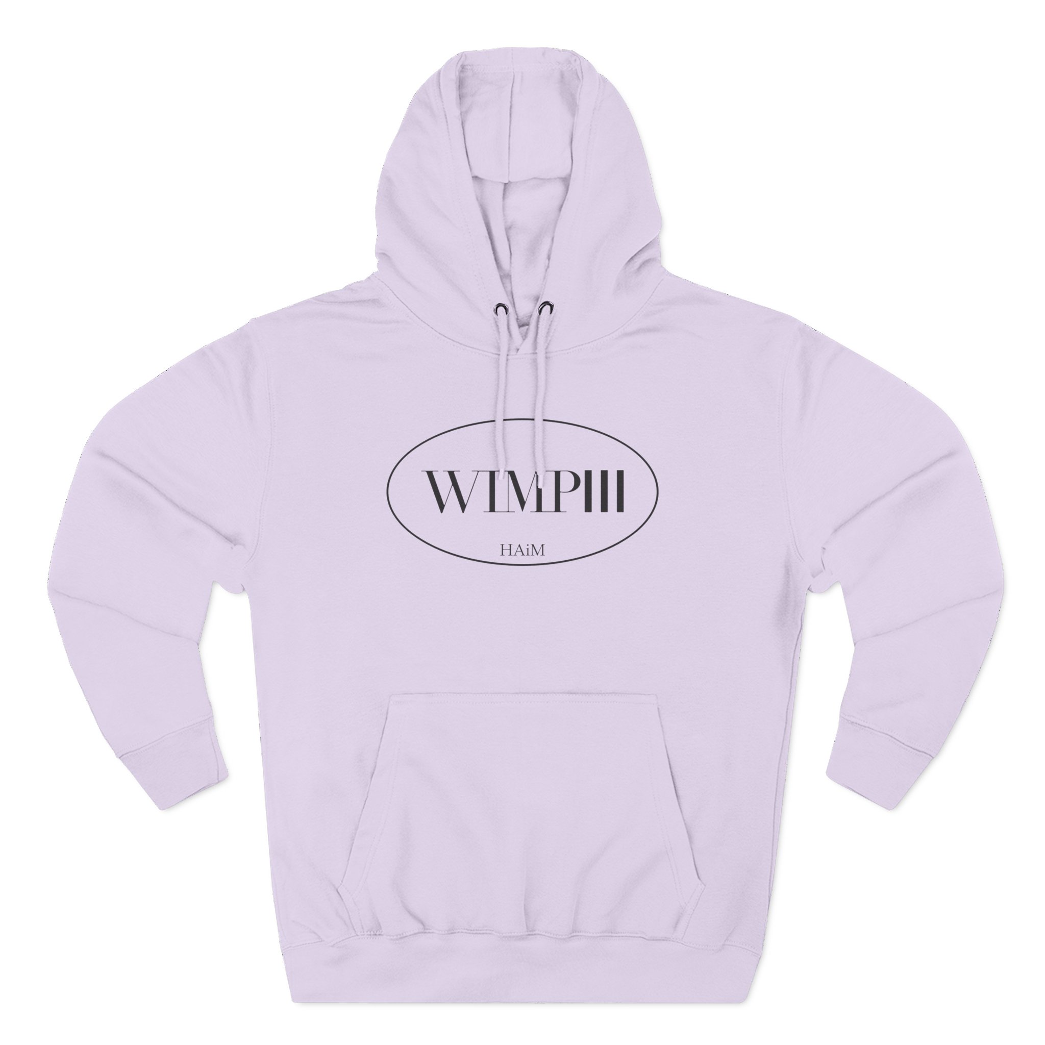 Haim Wimpiii  Three-Panel Fleece Hoodie