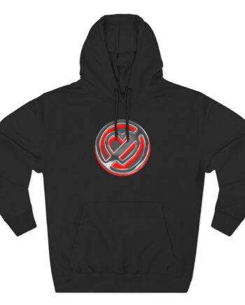 Fuerza Fuerza Jop Chrome Three-Panel Fleece Hoodie