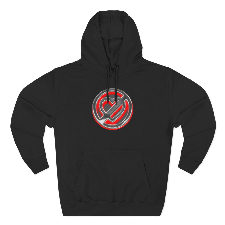 Fuerza Fuerza Jop Chrome Three-Panel Fleece Hoodie