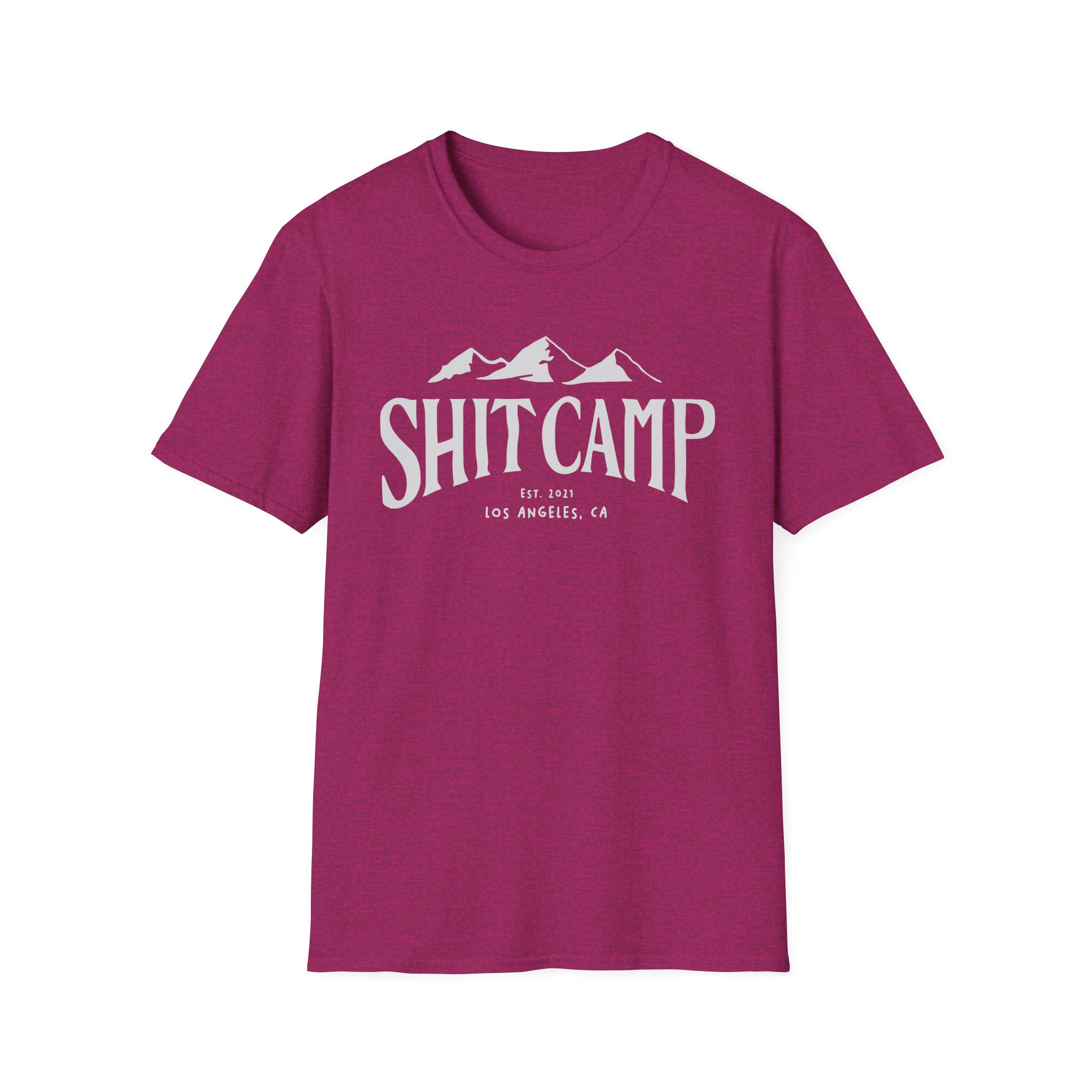 Qtcinderella Shit Camp Unisex Softstyle T-Shirt