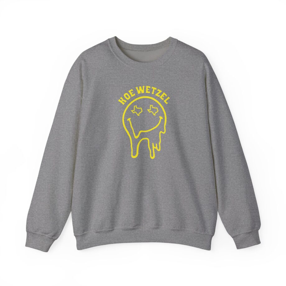Koe Wetzel Drippy Smiley Unisex Heavy Blend™ Crewneck Sweatshirt