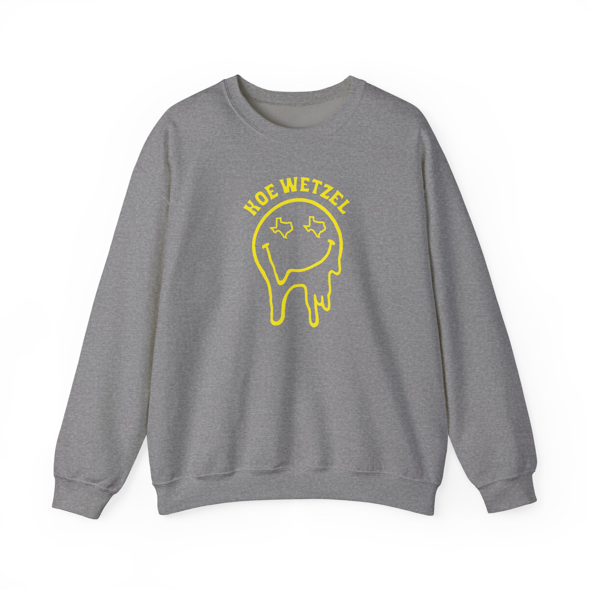 Koe Wetzel Drippy Smiley Unisex Heavy Blendâ„¢ Crewneck Sweatshirt