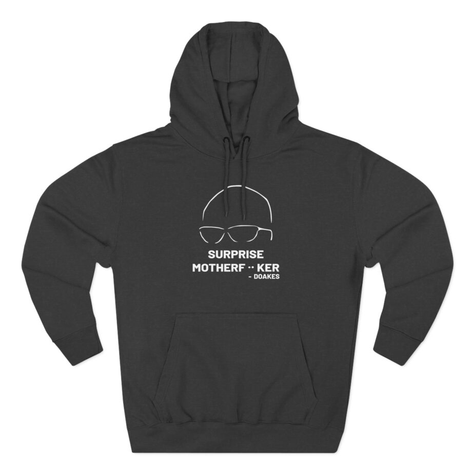 Dexter Three-Panel Fleece Hoodie