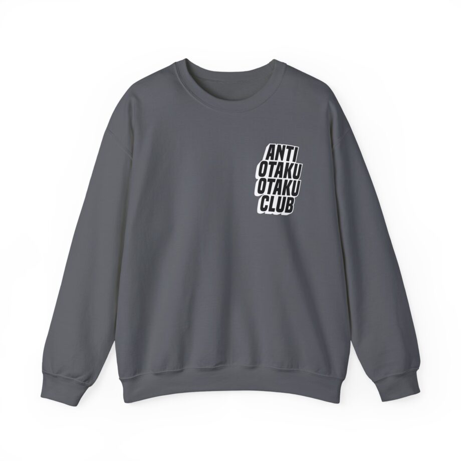 Rubius Anti Otaku Otaku Club Unisex Heavy Blend™ Crewneck Sweatshirt