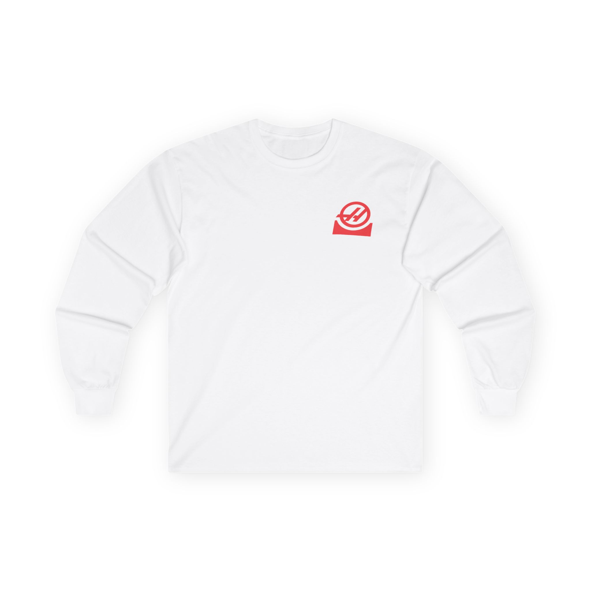 Haas F1 Color Block Unisex Ultra Cotton Long Sleeve Tee
