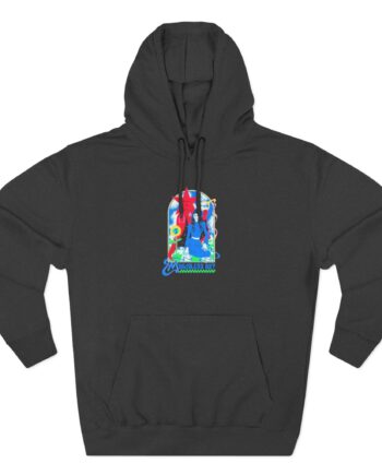 Magdalena Bay Imaginal Disk Album  Three-Panel Fleece Hoodie