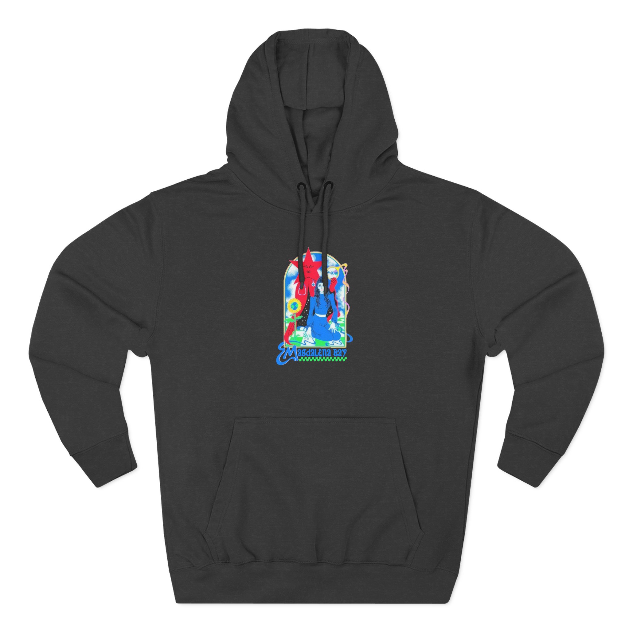 Magdalena Bay Imaginal Disk Album  Three-Panel Fleece Hoodie