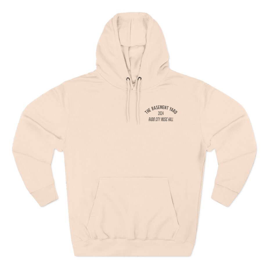 Basement Yard Tby Radio City Ivory Three-Panel Fleece Hoodie
