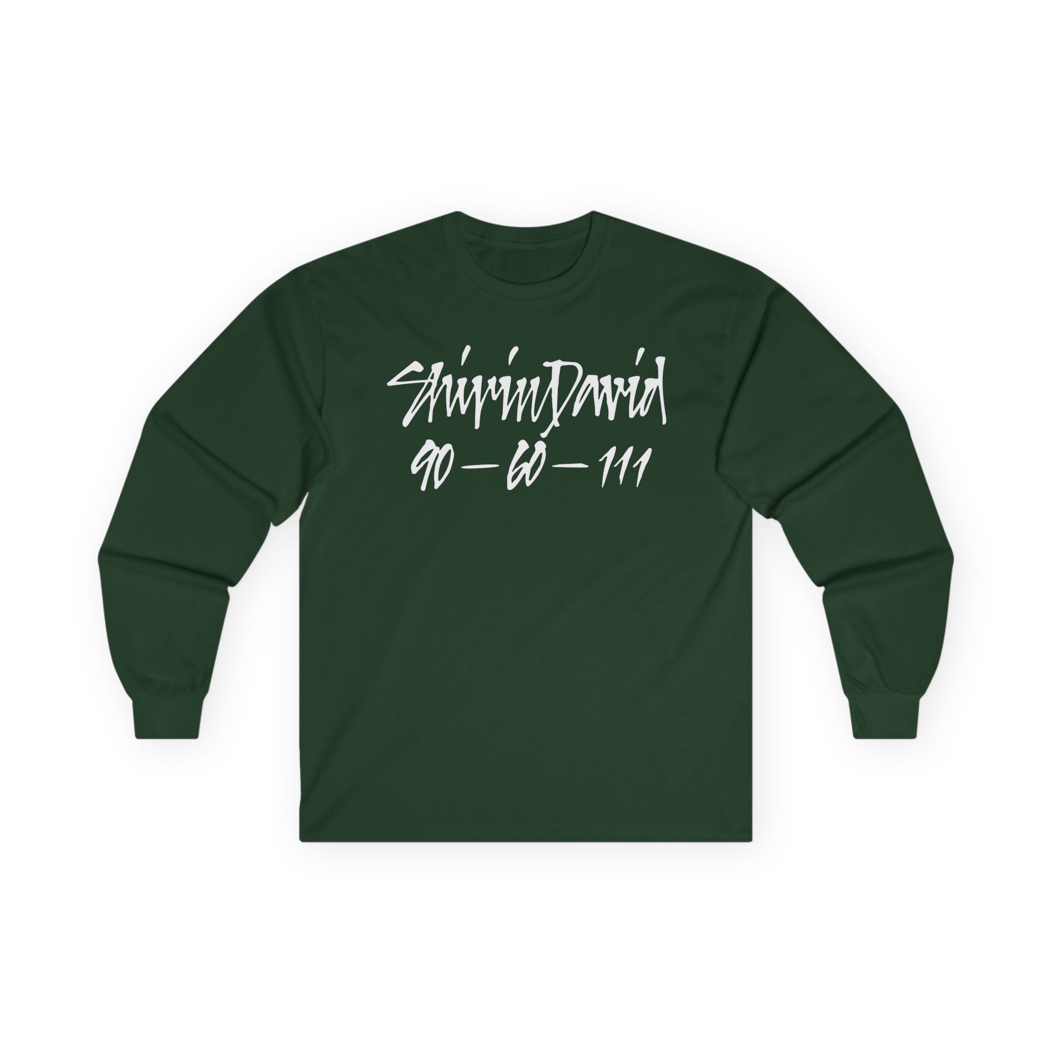 Shirin David 90-60-111 Text -  Unisex Ultra Cotton Long Sleeve Tee