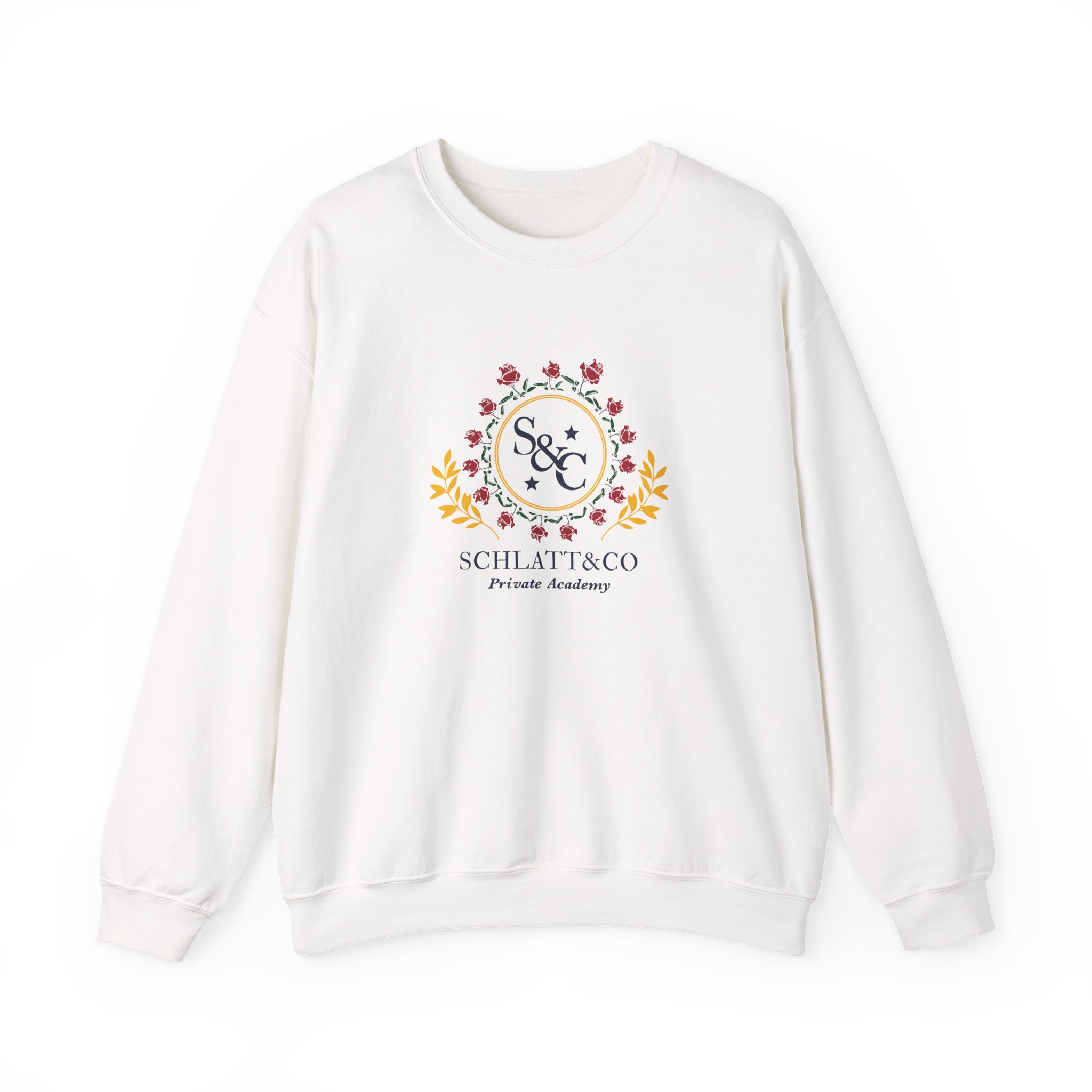 Jschlatt Private Academy Unisex Heavy Blendâ„¢ Crewneck Sweatshirt